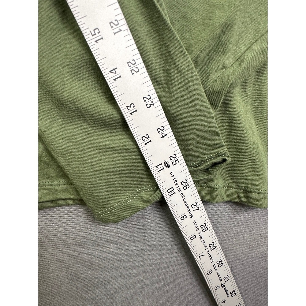 Time and Tru Womens XXL 20 Sea Turtle Green Long Sleeve Relaxed Fit Core Tee NEW - Picture 4 of 9